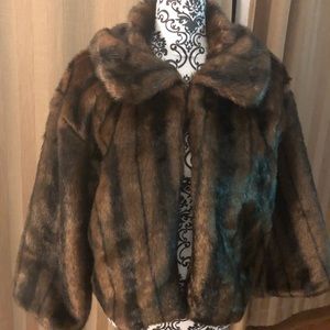 Beautiful faux fur jacket